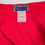 Vintage Thierry Mugler Hot Pink Pencil Skirt Womens 4 90s French Couture Wool Photo 3