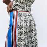 ZARA NEW PRINT FLOWING TROUSERS High Waist Wide-leg Womens Size S Photo 5