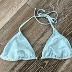 Wild Fable Adorable!  Swimwear Sz M Light Blue Bikini Top Photo 0