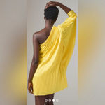 Hutch  by Anthropologie one-shoulder pleated mini dress- size S Photo 2