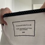 Charter Club  White Long Sleeve Top Photo 4