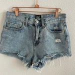 BDG Urban Outfitters Girlfriend High Rise Denim Distressed Jean Shorts 27 Photo 0