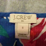 J.Crew Women’s Blue Floral  Bathing Suit Coverup Photo 3