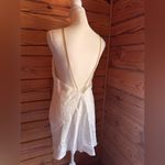 Amanda Uprichard Halter Linen Mini Dress White Photo 7