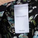 J.Jill  Womens Dark Fairy Floral Button Front Layered Tunic Top Size 2X Dainty Photo 5