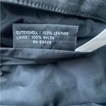 wilson's leather  Vintage 100% Leather Black Vest and Skirt Set Photo 12