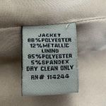 Eliza J  Gold Blazer Photo 8