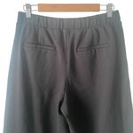 Universal Standard Stephanie Wide Leg Stripe Ponte Pants 27” Black Photo 4