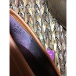 Franco Sarto Pump Heels Women's 7.5 M Tan Leather Slip-On High Heels Loafers Photo 9