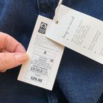 A New Day Straight Wide Leg Dark Wash Womens Denim Jeans NWT Size 8 Stretch Photo 5