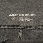 Aerie  Womens Charcoal Gray Cropped Leggings, Athletic, Yoga Pants, Size Small Photo 4