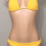 O'Neill O’Neill golden yellow strappy bikini set. NWT Photo 0