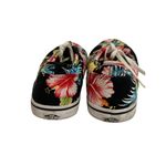 Vans Women’s Tropical Palm Print Canvas Sneakers Size 8 Photo 1