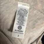 Sundry  Anthropologie Animal Print Knit Drawstring Jogger Pants Size 2 Medium Photo 4