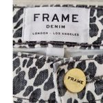 Frame Le High Skinny Abstract Animal Print Jeans Women's Size 28 Photo 5