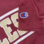 Champion FSU Seminoles T Shirt Women’s Size Large Maroon And Gold Photo 2