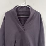 Lululemon  LA Oversized Long Sleeve Tunic Dark Grey EUC Photo 3