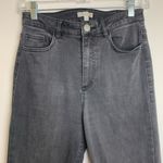 Gianni Bini  Light Wash Black Jeans With Uneven Raw Hem Photo 4