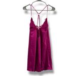 Frederick's of Hollywood Frederick’s of Hollywood NWT Erina Satin Lace Babydoll Women’s Size Medium‎ Pink Photo 3