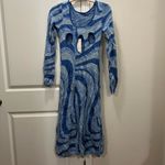NWT House of Sunny Blue Moon Sweater Dress Size 4 US $169 Photo 7