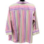 Foxcroft ‎ Button Up Shirt Pink Purple 16 Photo 1