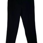Pure Collection Women's Black Wool Blended Career Twill Dress Pants Size 6 Photo 0