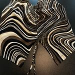 Motel Rocks Brown Halter Top Photo 3