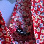 SheIn Red Dress With Tiny 🌺 Flowers 🌺 Photo 7
