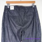 White House | Black Market New! METALLIC JACQUARD SLIM ANKLE PANTS, size 6S Photo 10