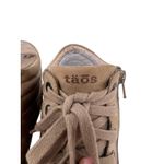 Taos Union Comfort High Top Zip Up Tan Leather Sneakers in Tan 8 Photo 4