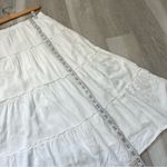 Brandy Melville Skirt tiered maxi womens White (one size) coquette casual party Photo 5