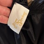 Vintage Elise Steven’s Long Black Sleeveless Nightgown spike Large Photo 5