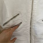 Banana Republic  White Denim Jacket Photo 3