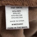 Love Tree Linen Blend‎  Tan Shorts Size Medium Photo 2