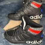 Adidas Black and Blue Sneakers with Sporty Design Photo 1