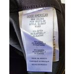 Good American  Good Legs Black Coated Skinny Jeans Plus Size 24 NWOT Photo 5