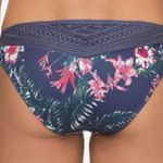 Roxy NWT  Dark Blue Arizona Dream 70's Bikini Bottoms Photo 1