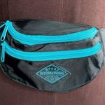 fanny pack belt bag black teal Vintage 90s Purple Photo 0