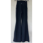 Beyond Yoga All Day Flare Pants Women’s Size Small Black Spacedye High Waisted Photo 5