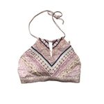 Athleta Freestyle Camo bikini halter top size S Photo 1