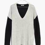 Madewell Warm light  V Neck Pullover Sweater Photo 2