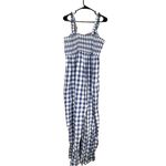 NWT Nom Marais Blue White‎ Plaid Jumpsuit XL Size undefined Photo 6