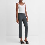 Vince  Stitch Front Seam Ponte Legging Dark Grey Small Photo 1