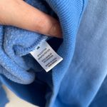 Playboy By PacSun Blue Ombre Camp Crew Neck Embroidered Cozy Pullover Sweatshirt Photo 13