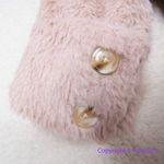 Free People New!  Cuff It Coat in pink,‎ size L Photo 15