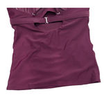 Athleta  Tankini Swim Top Size 34B 34C Purple Strappy Crossback Underwire Photo 4