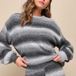 Lulus Ombré Striped Sweater Set Photo 0