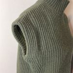 Ganni  Dark Green Wool‎ Sweater Vest Photo 5