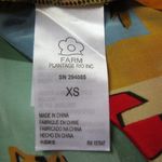 Farm Rio NWT Pajama Shirt in Tropical Collage Silky Viscose Blouse XS $140 Photo 2