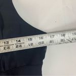 Jill Stuart women's medium black ruffle silk tank Photo 7